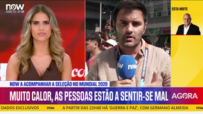 Multidão à espera de Portugal e de Cristiano Ronaldo: pessoas sentem-se mal com o calor