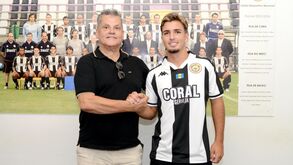 Reforço Iseppe com o presidente Rui Alves