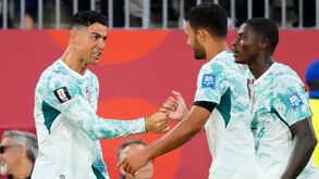 Gonçalo Ramos com Ronaldo