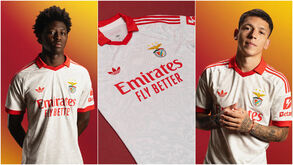 O novo equipamento alternativo do Benfica para 2026/27