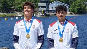Presidente da República felicita canoístas campeões do Mundo júnior em K2 500