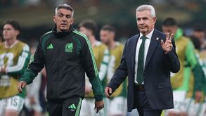 Javier Aguirre, selecionador do México, após o jogo contra a Inglaterra no Mundial'2026