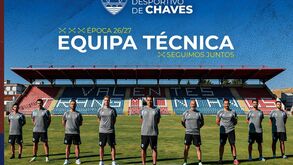 Equipa técnica do Chaves para 2026/27