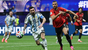 Messi no Argentina-Egito