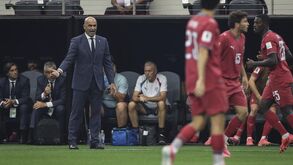 Roberto Martínez no Portugal-Espanha