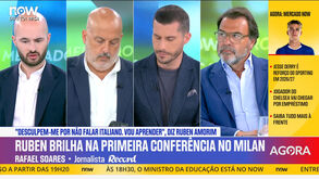 Análise à primeira conferência de Amorim no Milan: «Fiquei com a ideia de que Rafael Leão não o encanta»