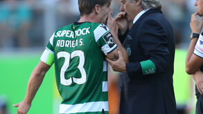 Adrien com Jorge Jesus no Sporting