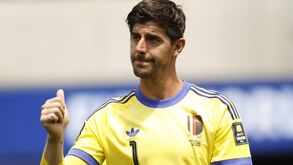 Thibaut Courtois irá fazer uma pausa de um ano na seleção da Bélgica