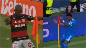 Wallace marcou ao Benfica... e copiou o festejo que Vinícius Júnior fez na Luz