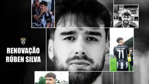 Rúben SIlva renova contrato com o Amarante