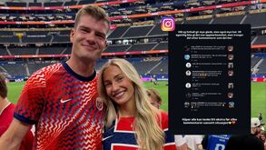 Namorada de Sørloth mostrou comentários