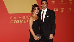 Rui Costa ao lado da mulher Sandra