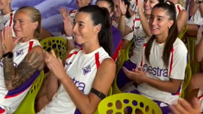 Ainda não foi oficializada mas já aparece em vídeo: Fiorentina 'mostra' Carolina Correia