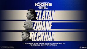Conversa inédita: EA Sports junta Zidane, Beckham e Ibrahimovic