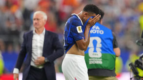 Mbappé não escondeu a desilusão após a eliminação nas meias-finais do Mundial