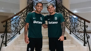 Zalazar e Maxi Araújo já se juntaram aos trabalhos de pré-temporada do Sporting