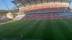 Arranque do Benfica-Villarreal