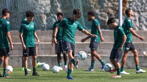 Jogadores do Moreirense na pré-temporada