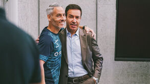 Carlos Vicens com António Salvador