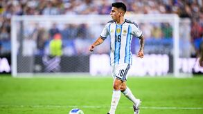 Thiago Almada ao serviço da Argentina no Mundial'2026