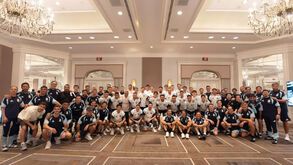 A foto de família da seleção da Argentina na véspera da final do Mundial'2026