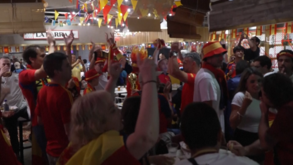 Festa espanhola já começou em Nova Iorque antes da final do Mundial com a Argentina