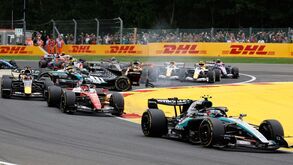 Ação no Grande Prémio da Bélgica