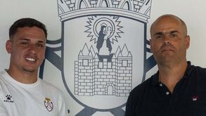 Adriel Moraes com Miguel Fernandes
