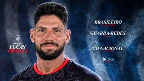 Lucas França reforça baliza do Santa Clara