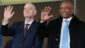 Gianni Infantino e Patrice Motsepe