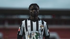 Dânio Djassi está na terceira época no Portimonense