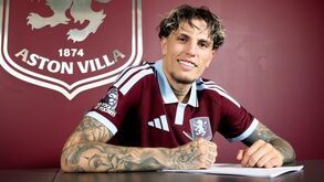 Alejandro Garnacho no Aston Villa