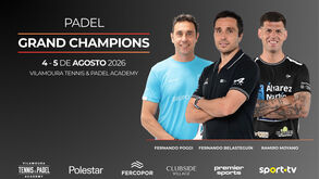 Fernando Belasteguín regressa a Portugal e é o cabeça de cartaz do Padel Grand Champions 2026