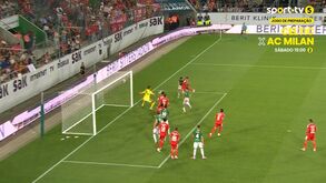 Lance do segundo golo do St. Gallen