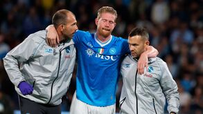 De Bruyne é figura do Nápoles