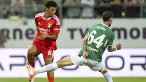 Bah em ação no St. Ballen-Benfica