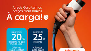 Galp acelera poupança de quem anda no elétrico: desconto até 25%