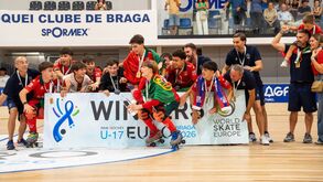 Presidente da República felicita campeões da Europa de hóquei em patins: «Um motivo de grande orgulho para o país»