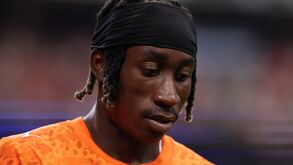 Yan Diomande em jogo da Costa do Marfim no Mundial