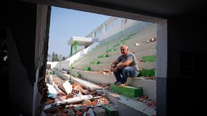 Miguel Bataglia, presidente do Marinhense, aguarda uma solução