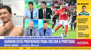 Rafael Soares: «Darwin não faz falta nenhuma ao Benfica ou Sporting»