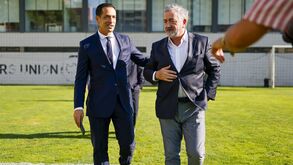 Pedro Proença com Joaquim Evangelista