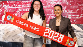 Carolina Simões assina contrato profissional com o Benfica até 2028