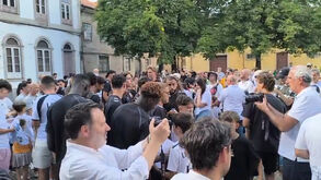 Plantel do V. Guimarães recebido na Câmara Municipal