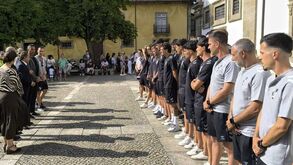 Comitiva do Vitória recebida na Câmara