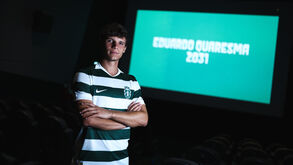 Eduardo Quaresma entrou no Sporting aos 9 anos