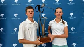 Matteo Balzer e Grace Gordon, os dois campeões