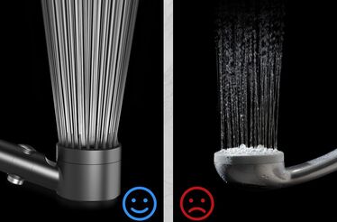 Duches de spa: comparação de pressão de água em chuveiros