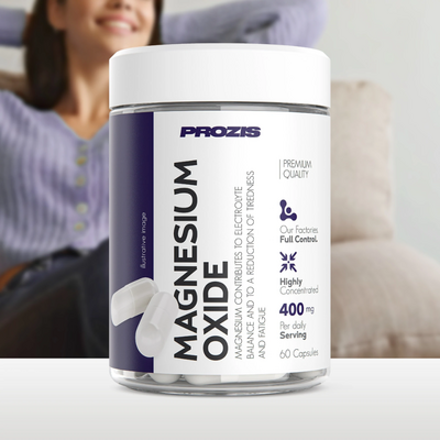 Óxido de Magnésio 400 mg 60 cápsulas