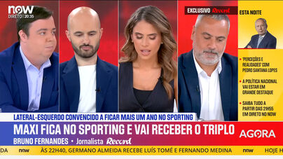 Rafael Soares: «Maxi Araújo é um Acuña em esteróides»